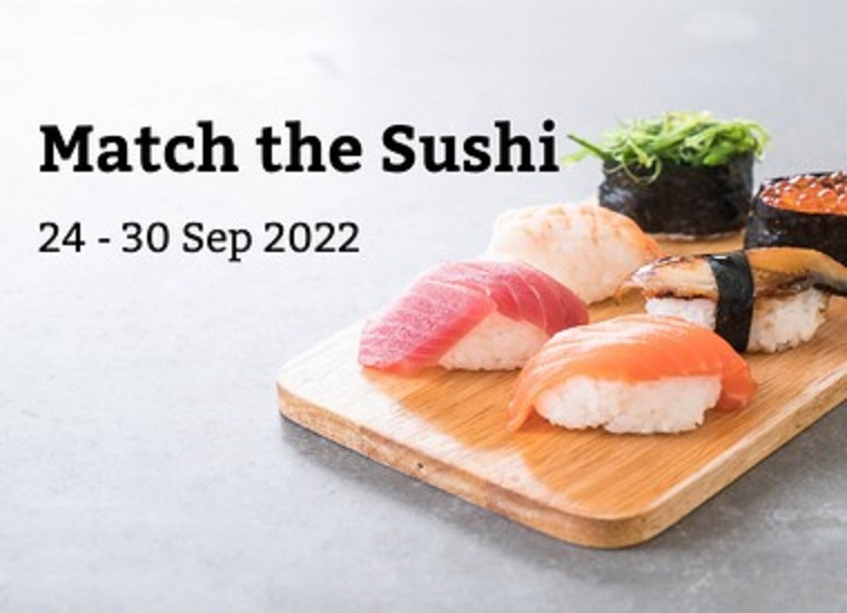Causeway Point Match the Sushi Facebook Contest
